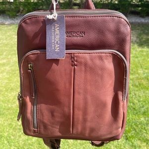 Gorgeous brand new American Leather Co backpack bag purse. You will LOVE it!